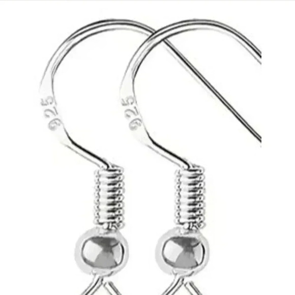 Howlite Turquoise Cross Necklace and Earrings Set..NWT - Picture 4 of 4